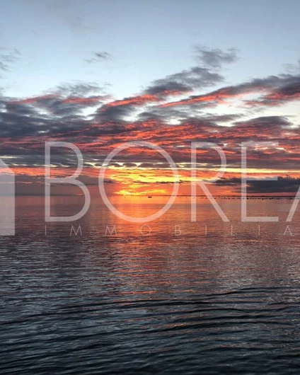 Atardecer sobre el golfo