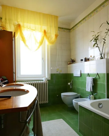 Baño con bañera